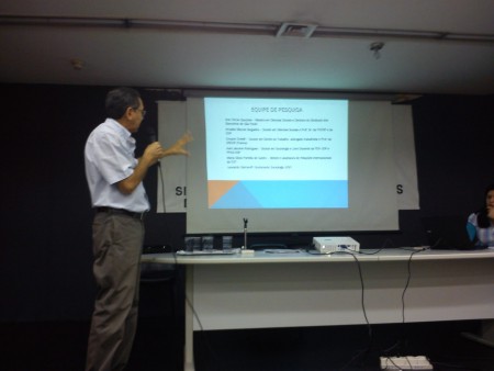 Apresentação da Pesquisa sobre mudanças no mundo do Trabalho  Iran Jacome Rodrigues